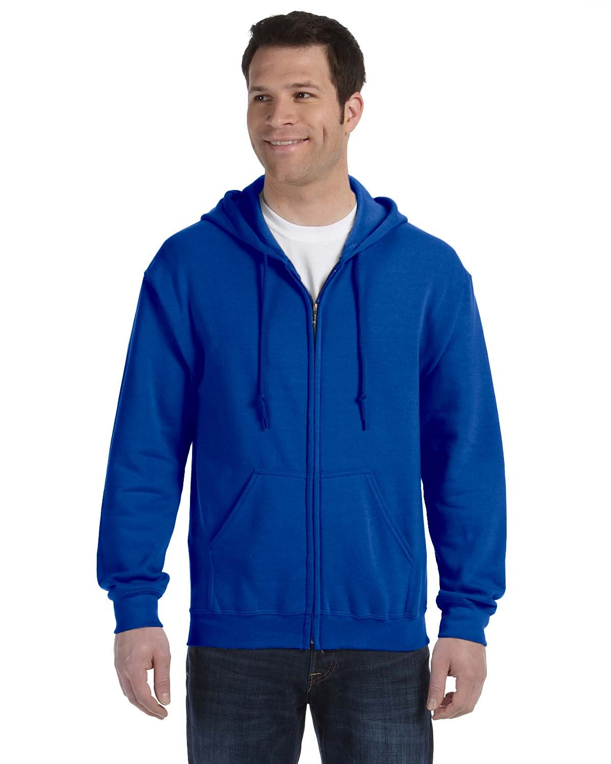Gildan Adult Heavy Blend™ 8 oz., 50/50 Full-Zip Hooded Sweatshirt G186