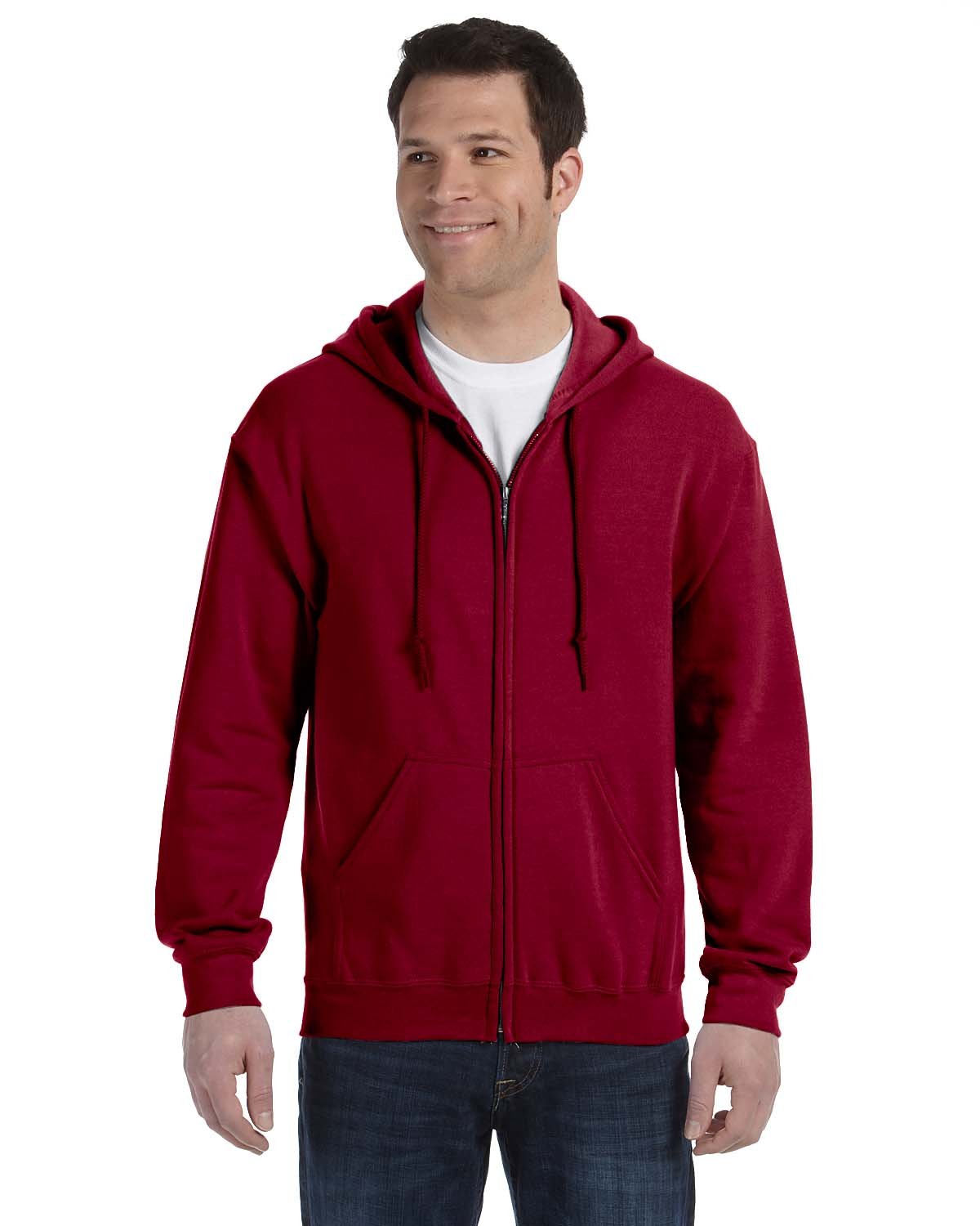 Gildan Adult Heavy Blend™ 8 oz., 50/50 Full-Zip Hooded Sweatshirt G186