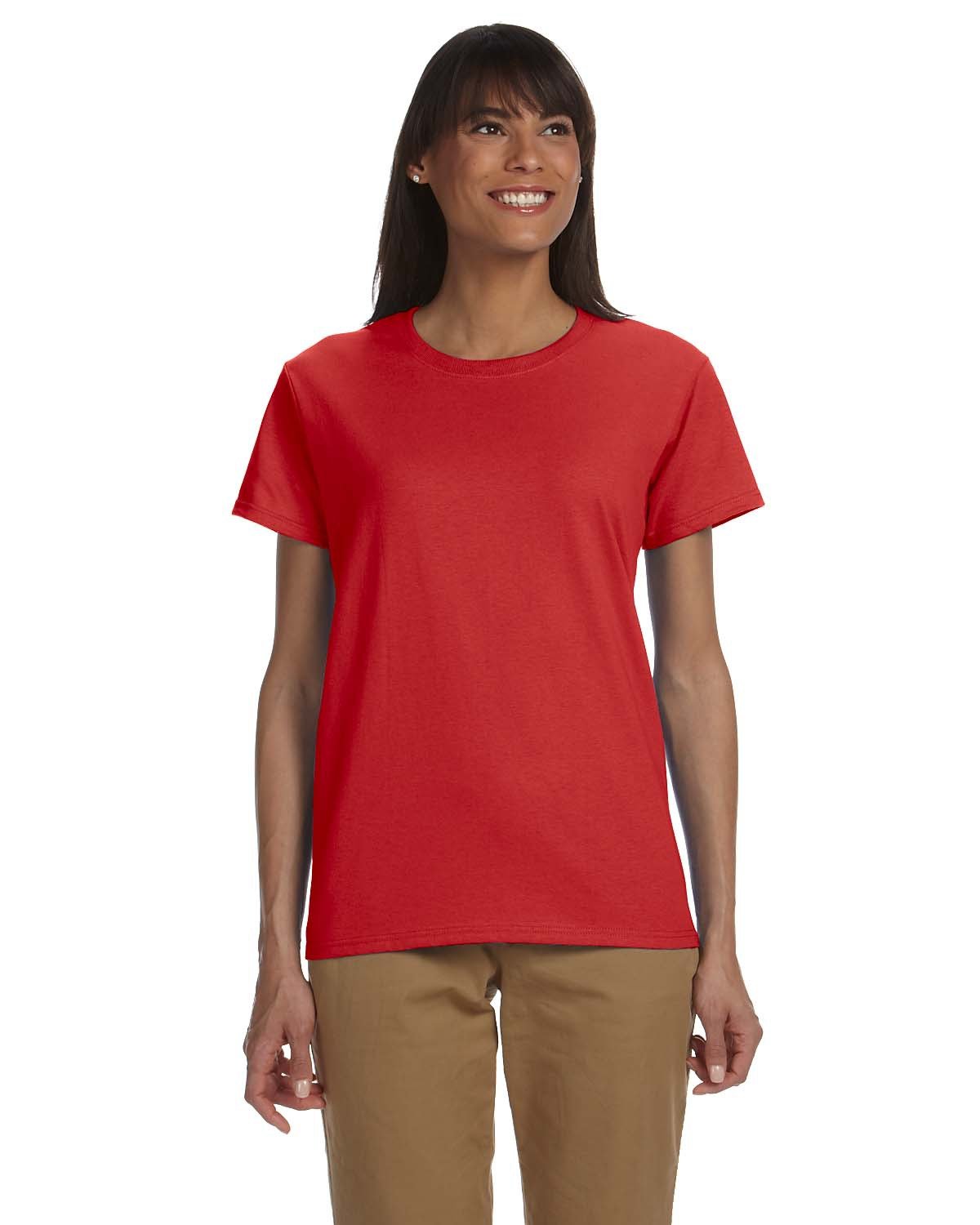 CLASSIC-COMFORT-AND-VERSATILITY-GILDAN-LADIES-ULTRA-COTTONÂ®-T-SHIRT-FOR-EVERY-OCCASION