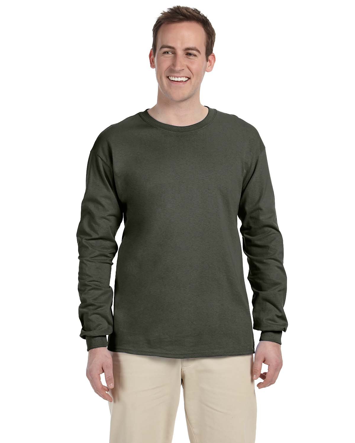 Gildan Adult Ultra CottonÂ® 6 oz. Long-Sleeve T-Shirt G240