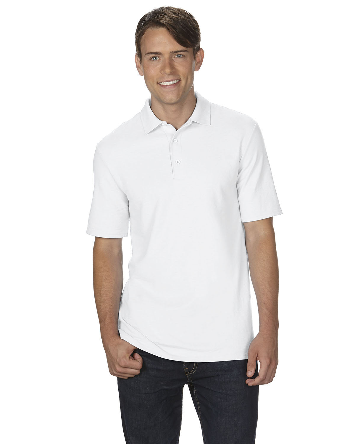 Gildan Adult Double PiquÃ© Polo G728