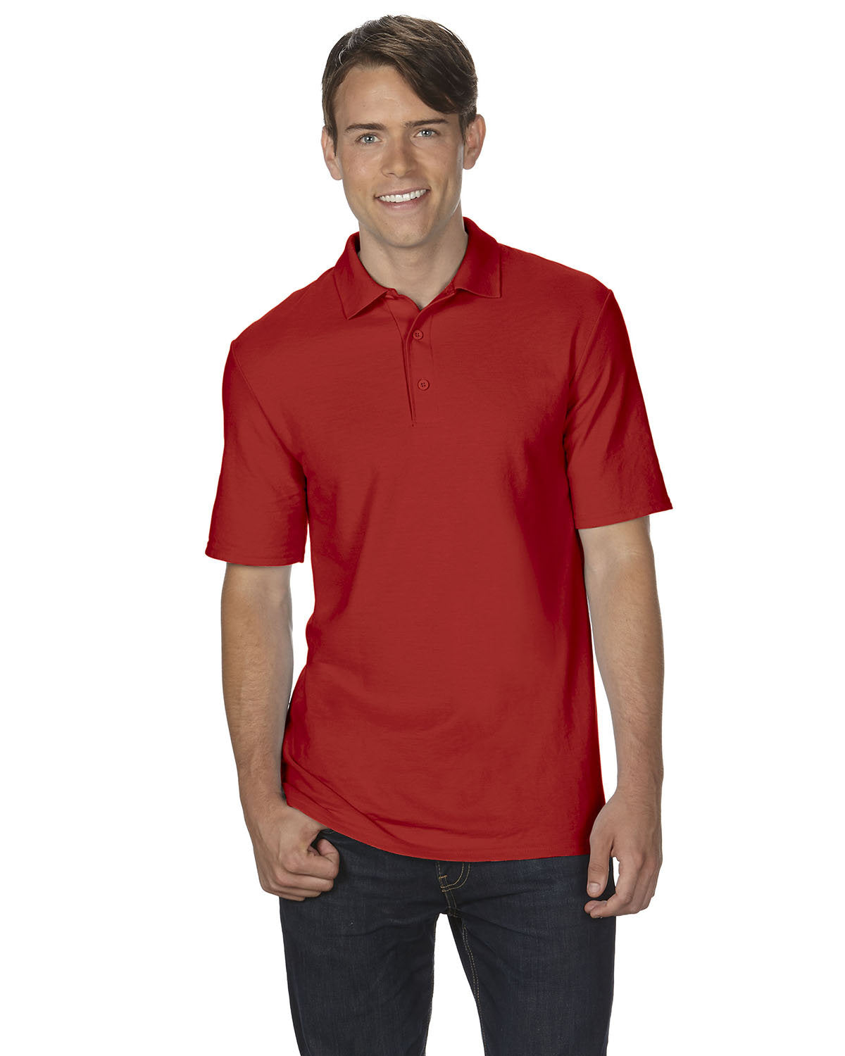 Gildan Adult Double PiquÃ© Polo G728