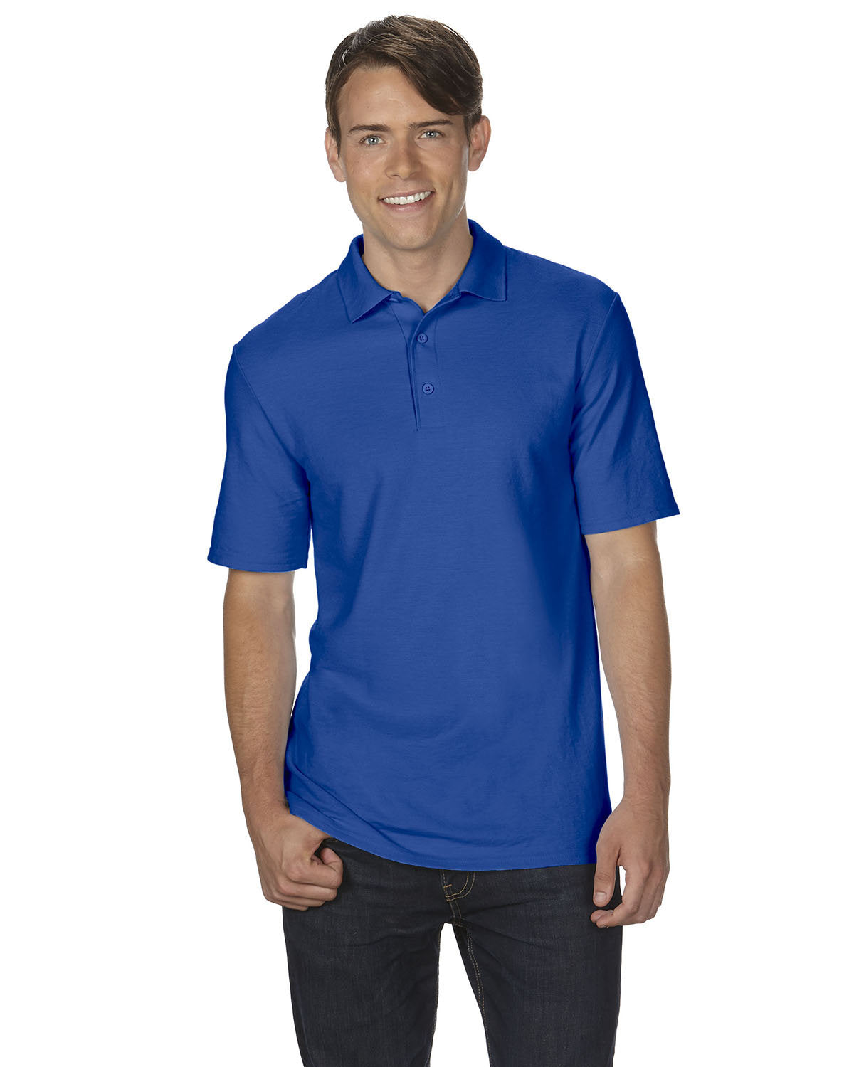 Gildan Adult Double PiquÃ© Polo G728