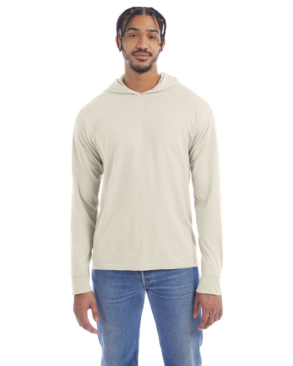 ComfortWash by Hanes Unisex Jersey Hooded T-Shirt GDH280