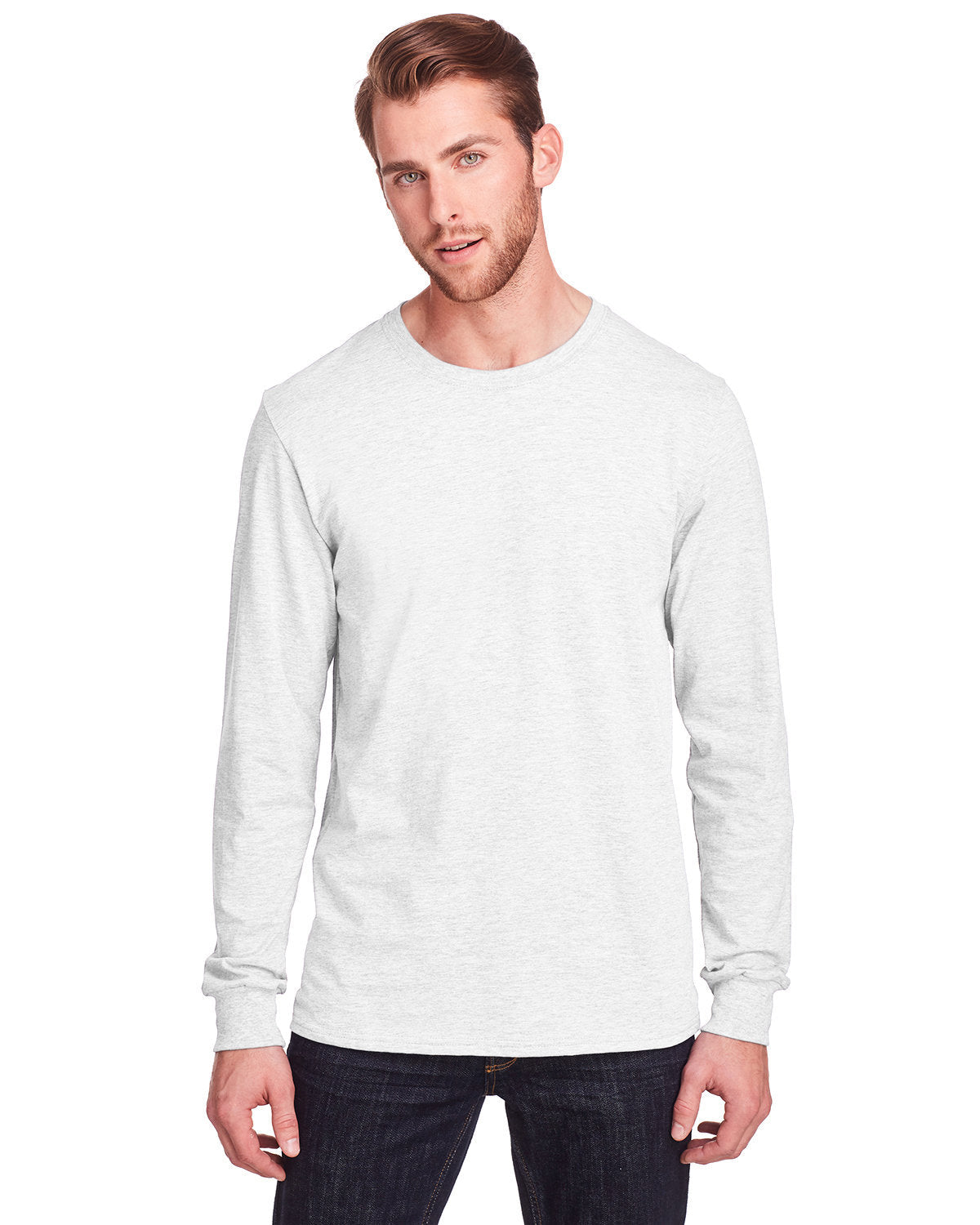 Fruit of the Loom Adult ICONICâ„¢ Long Sleeve T-Shirt: Enduring Comfort with a Stylish Edge