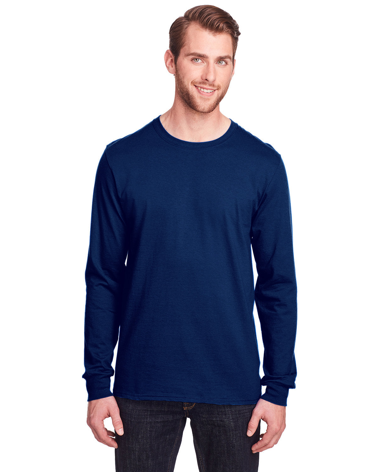 Fruit of the Loom Adult ICONICâ„¢ Long Sleeve T-Shirt: Enduring Comfort with a Stylish Edge