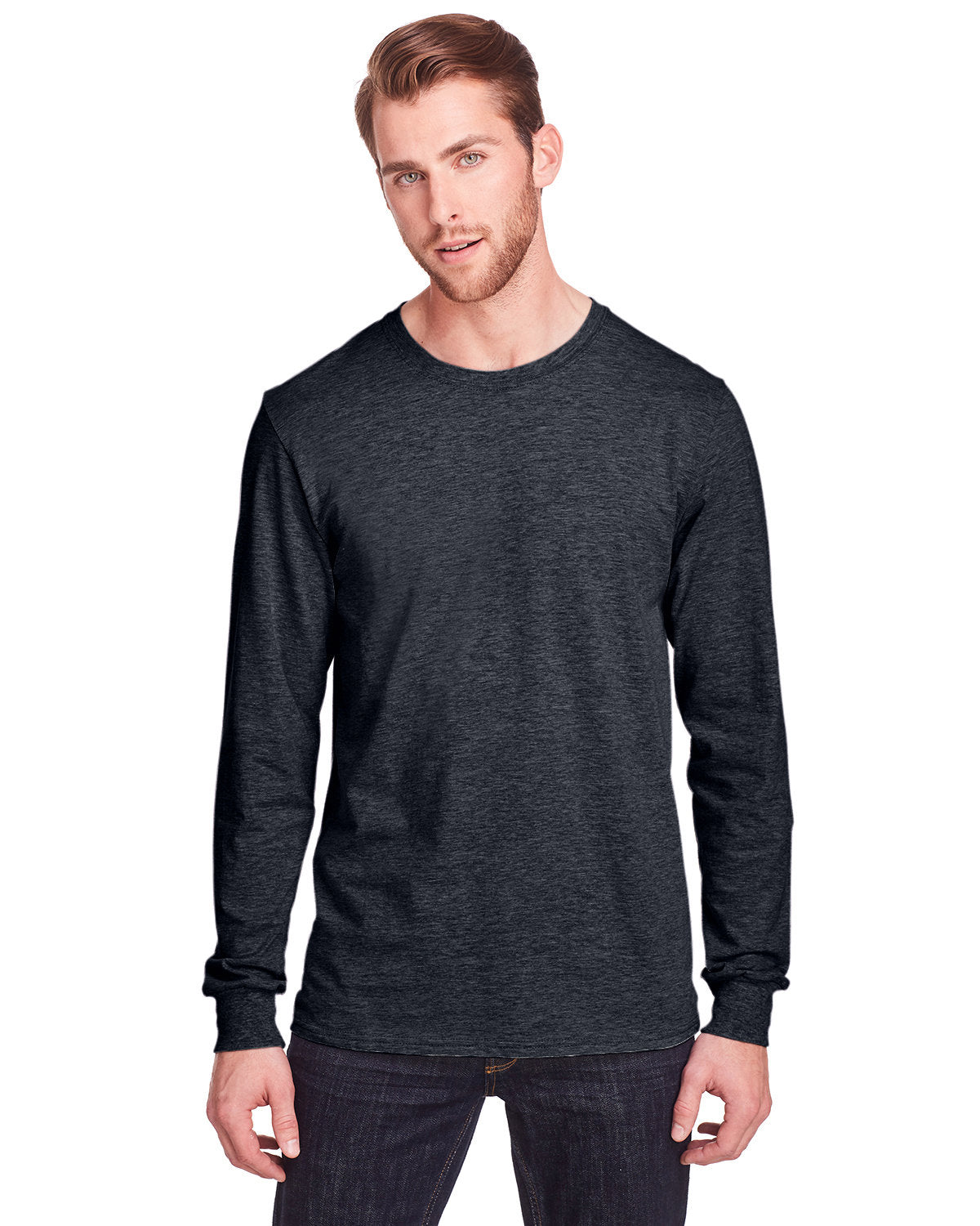 Fruit of the Loom Adult ICONICâ„¢ Long Sleeve T-Shirt: Enduring Comfort with a Stylish Edge