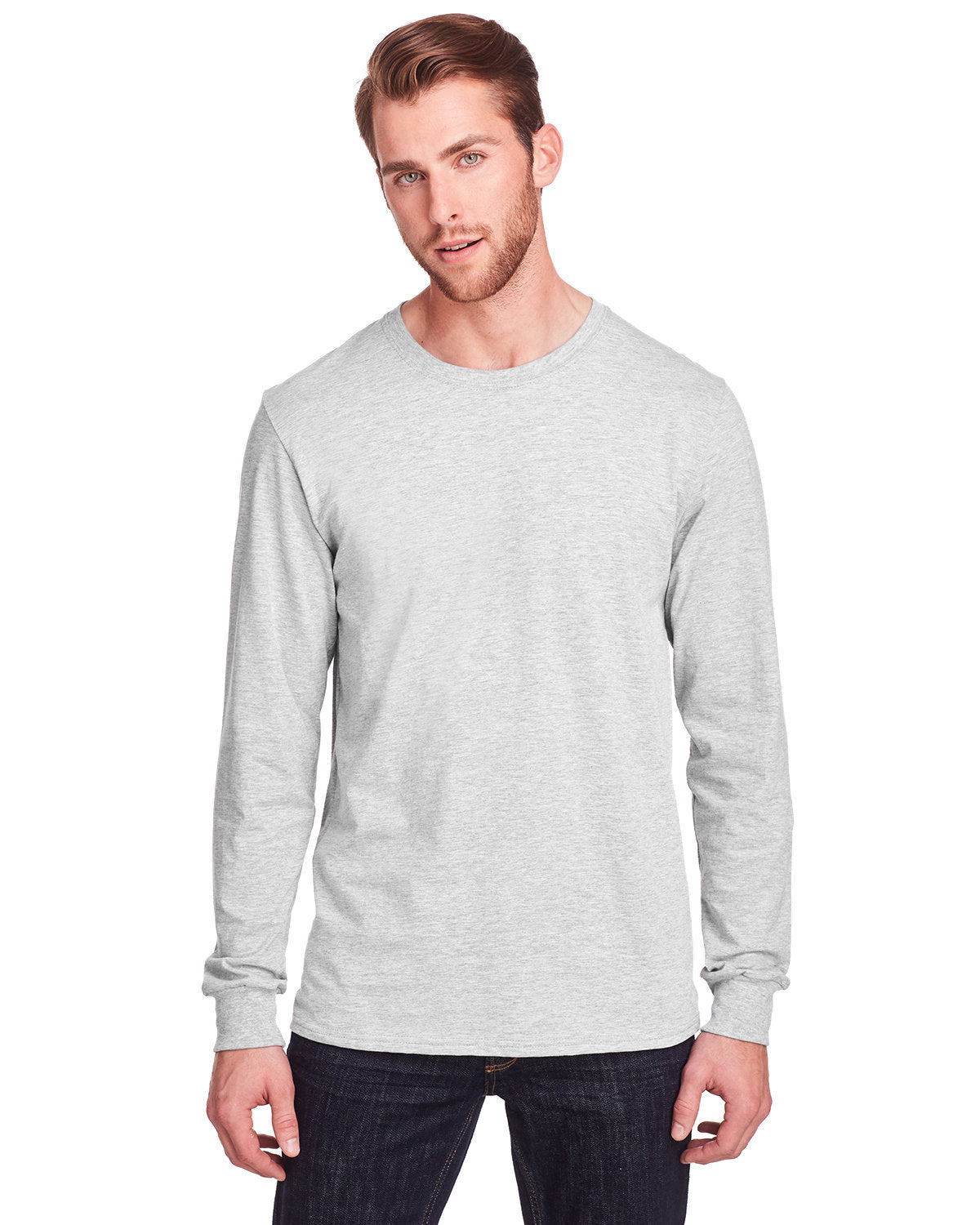 Fruit of the Loom Adult ICONICâ„¢ Long Sleeve T-Shirt: Enduring Comfort with a Stylish Edge