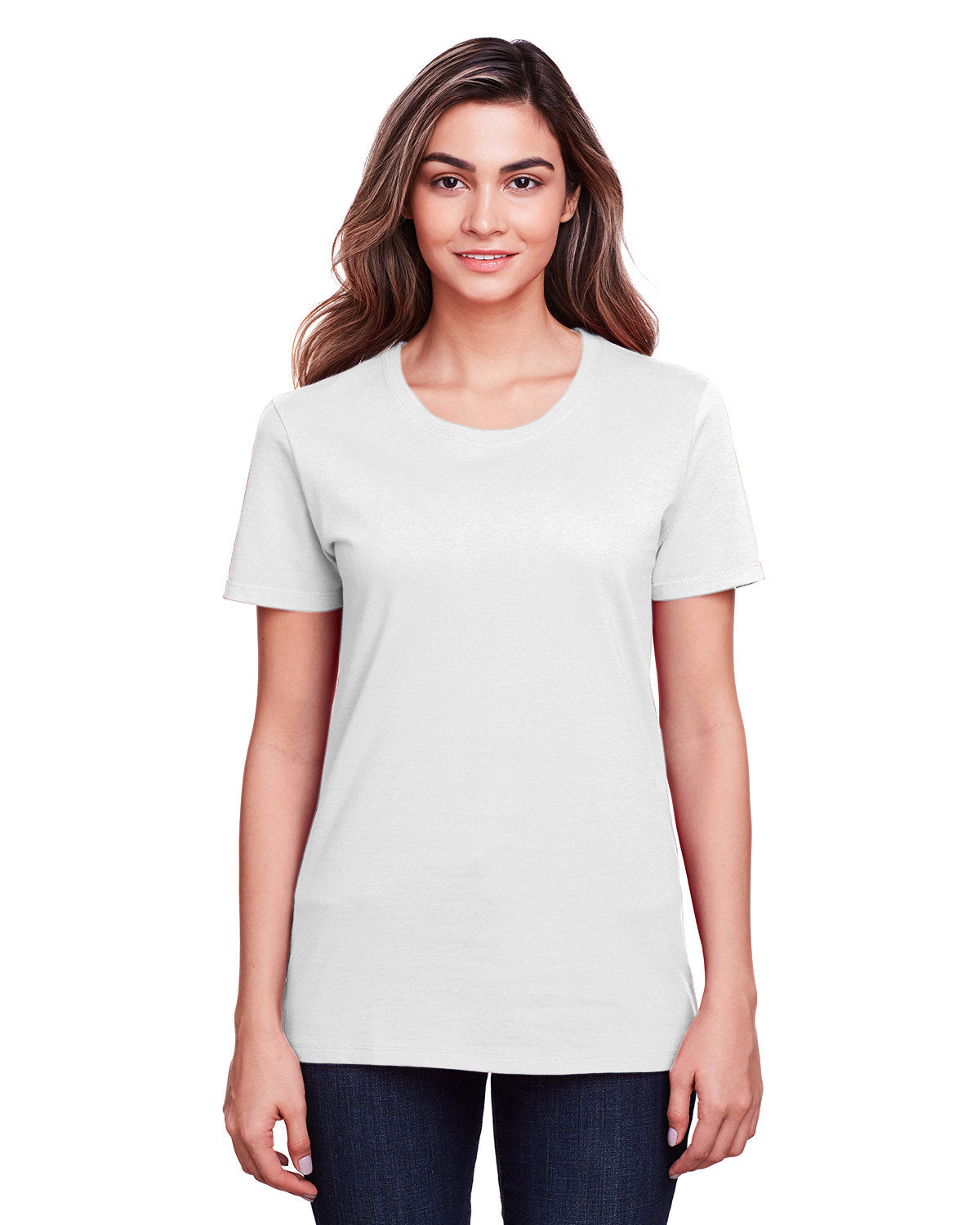 Fruit of the Loom Ladies' ICONICâ„¢ T-Shirt: Classic Comfort with a Feminine Touch