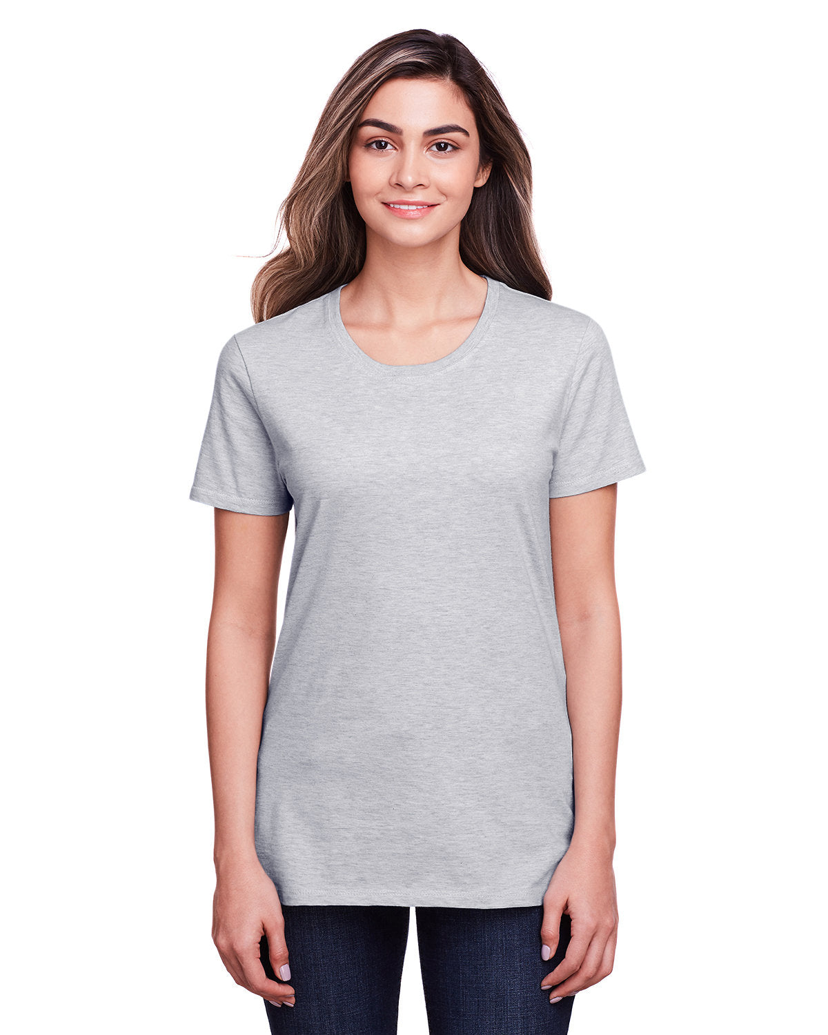 Fruit of the Loom Ladies' ICONICâ„¢ T-Shirt: Classic Comfort with a Feminine Touch