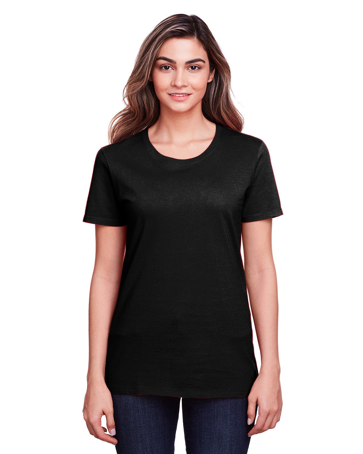 Fruit of the Loom Ladies' ICONICâ„¢ T-Shirt: Classic Comfort with a Feminine Touch