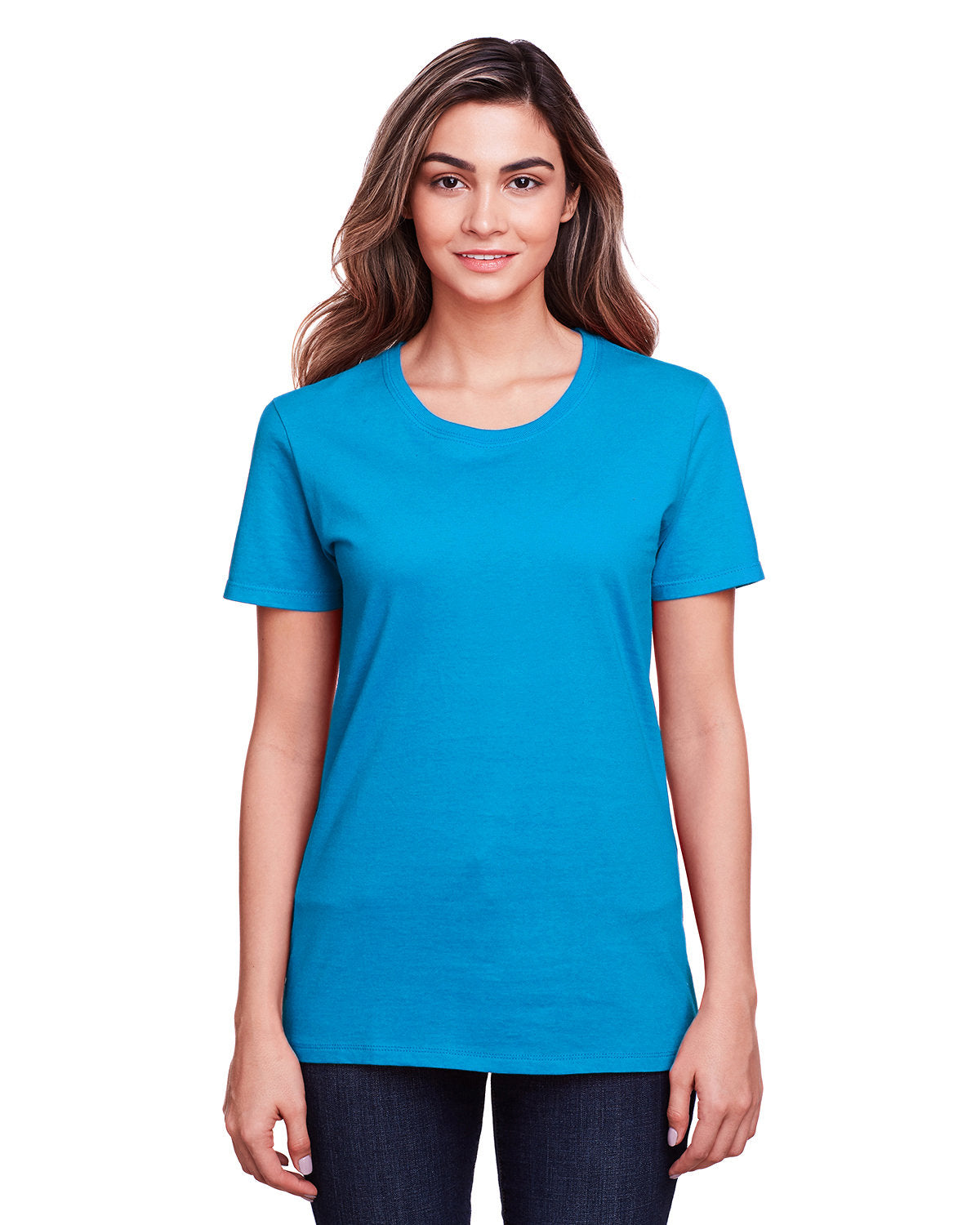 Fruit of the Loom Ladies' ICONICâ„¢ T-Shirt: Classic Comfort with a Feminine Touch