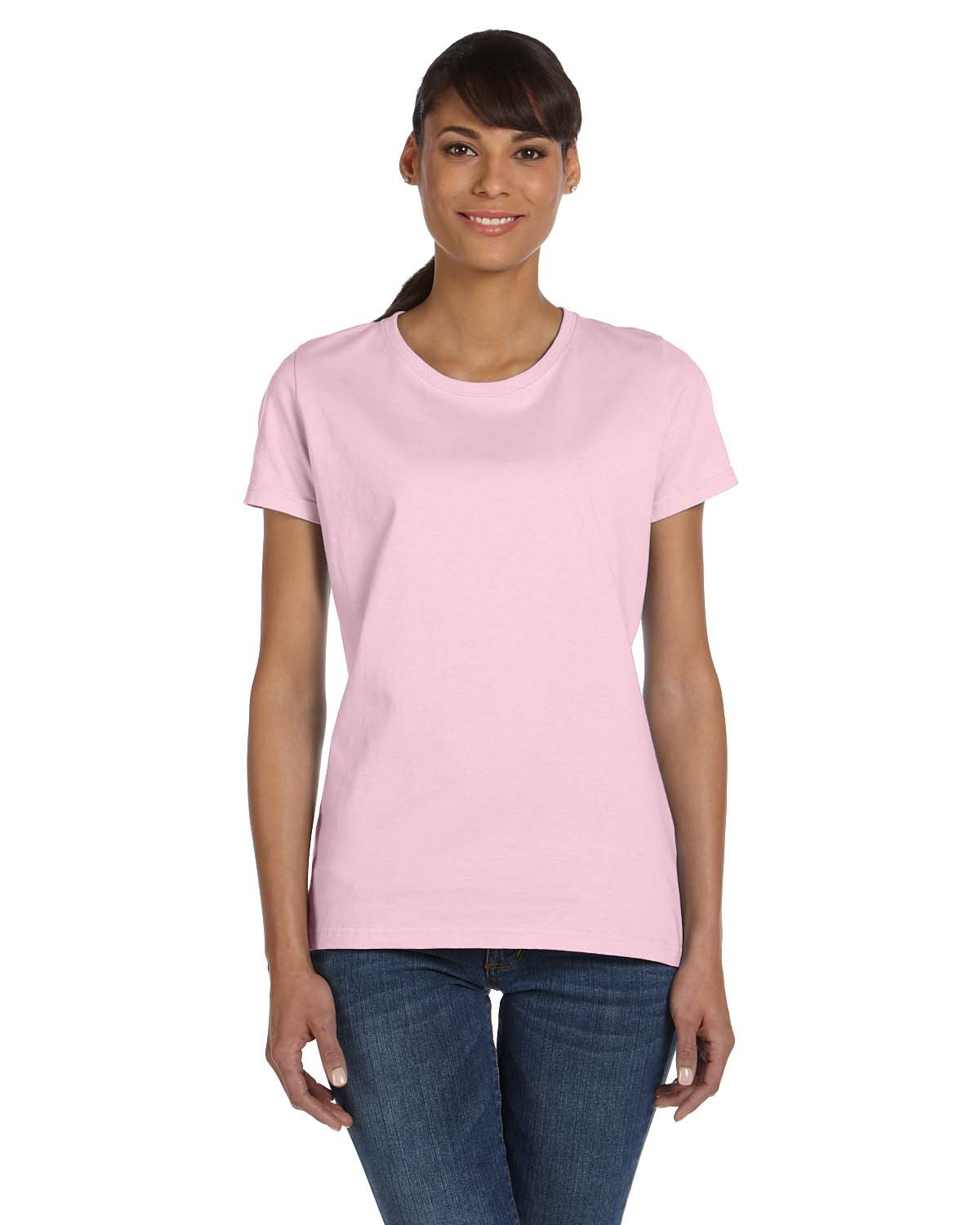 Fruit of the Loom Ladies' HD Cottonâ„¢ T-Shirt: Classic Comfort with Modern Sophistication