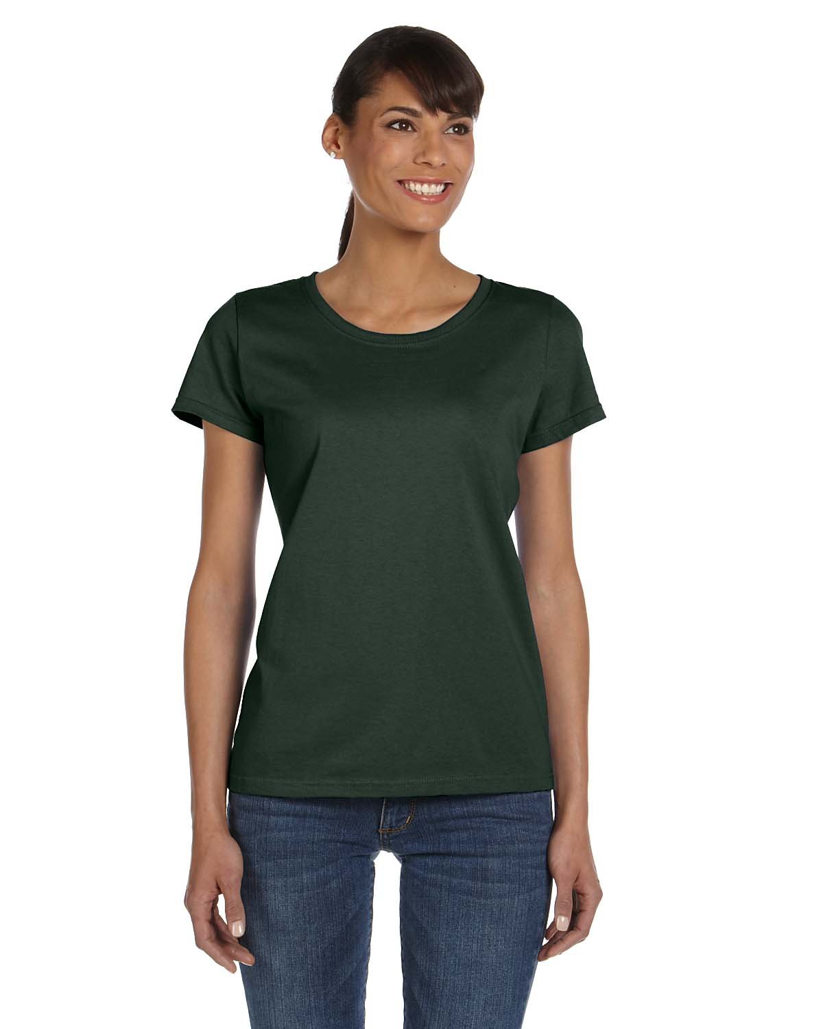 Fruit of the Loom Ladies' HD Cottonâ„¢ T-Shirt: Classic Comfort with Modern Sophistication