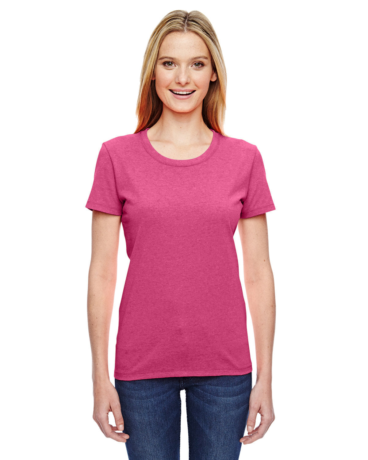 Fruit of the Loom Ladies' HD Cottonâ„¢ T-Shirt: Classic Comfort with Modern Sophistication