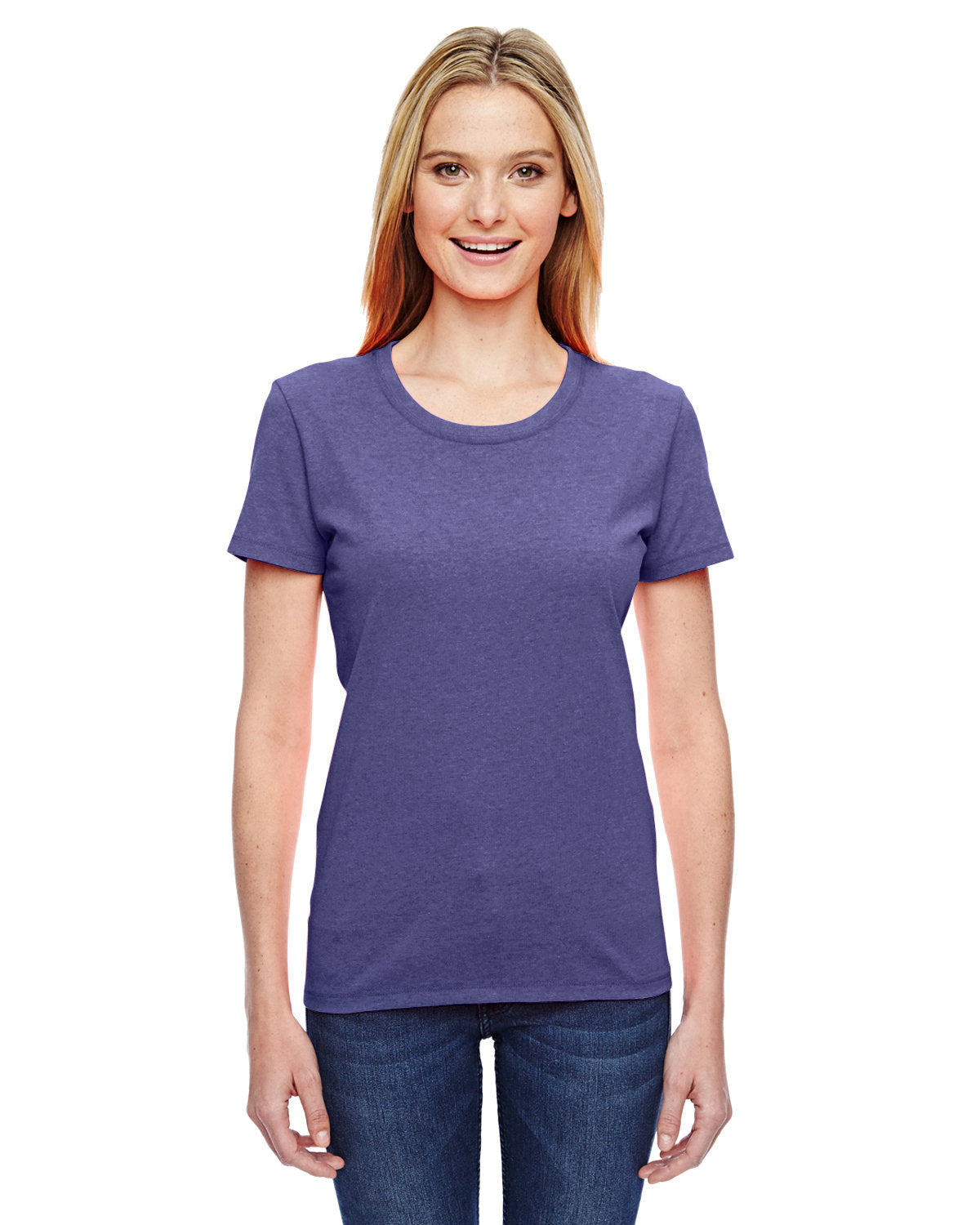 Fruit of the Loom Ladies' HD Cottonâ„¢ T-Shirt: Classic Comfort with Modern Sophistication