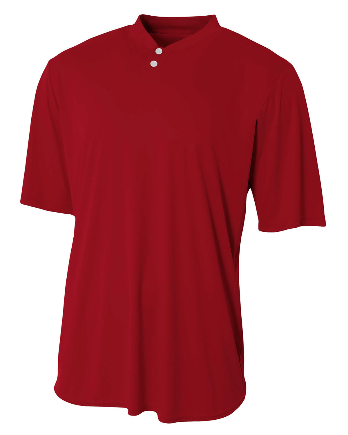 Adult Tek 2-Button Henley Jersey