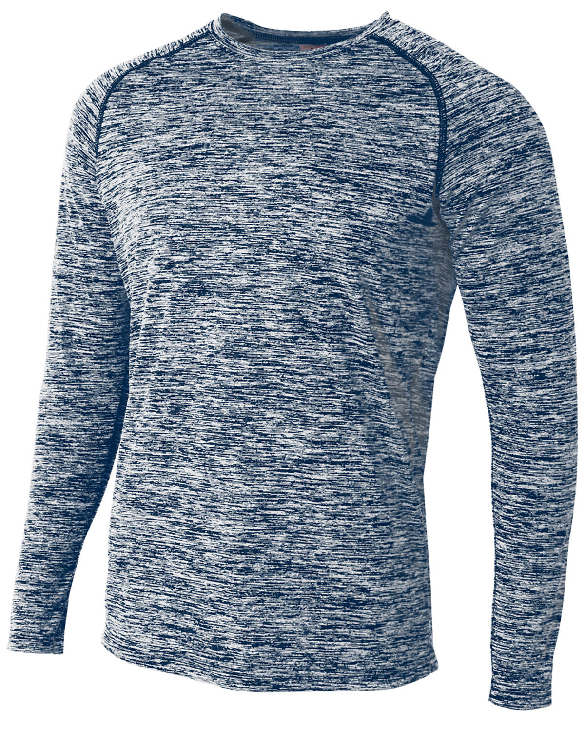 Adult Space Dye Long Sleeve Raglan T-Shirt