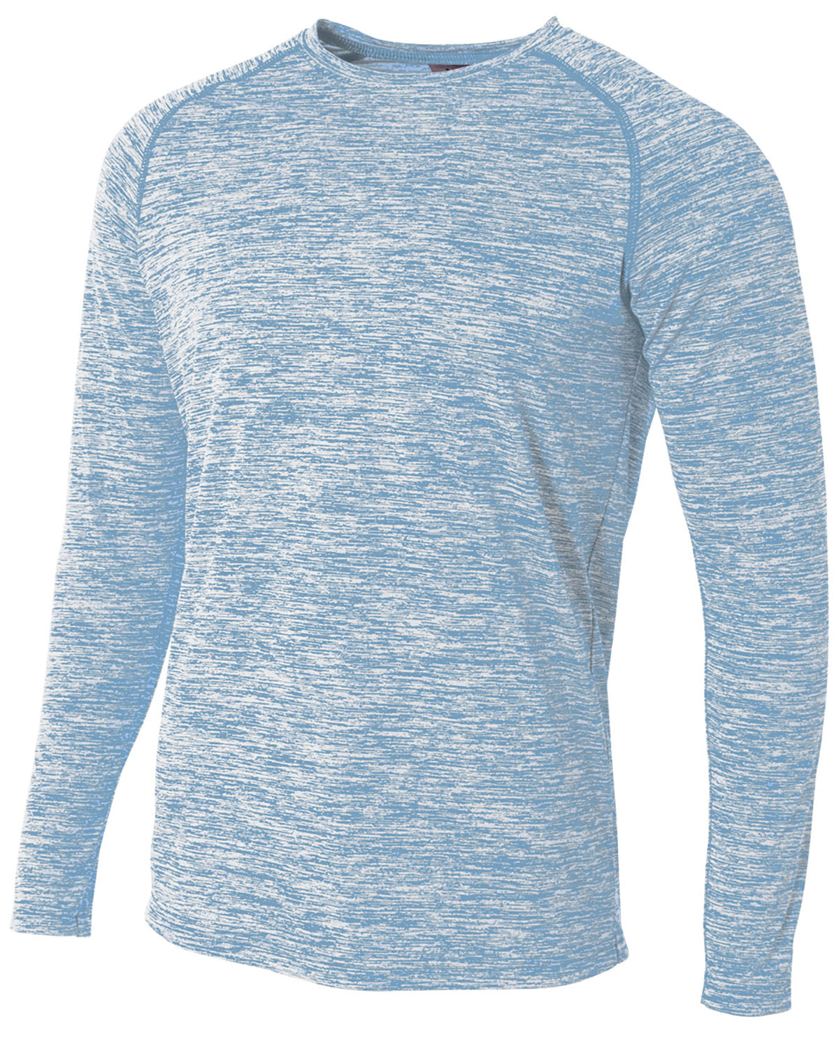 Adult Space Dye Long Sleeve Raglan T-Shirt