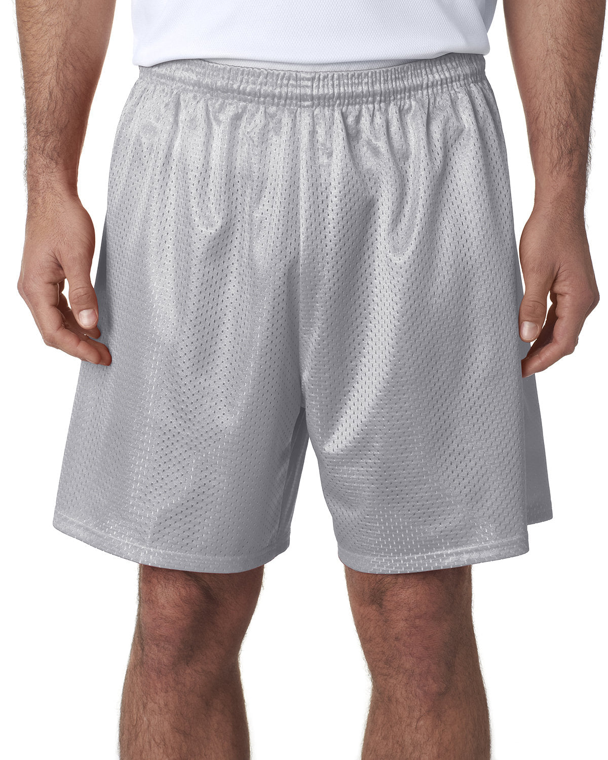 A4 Adult Seven Inch Inseam Mesh Short: Breathable Performance