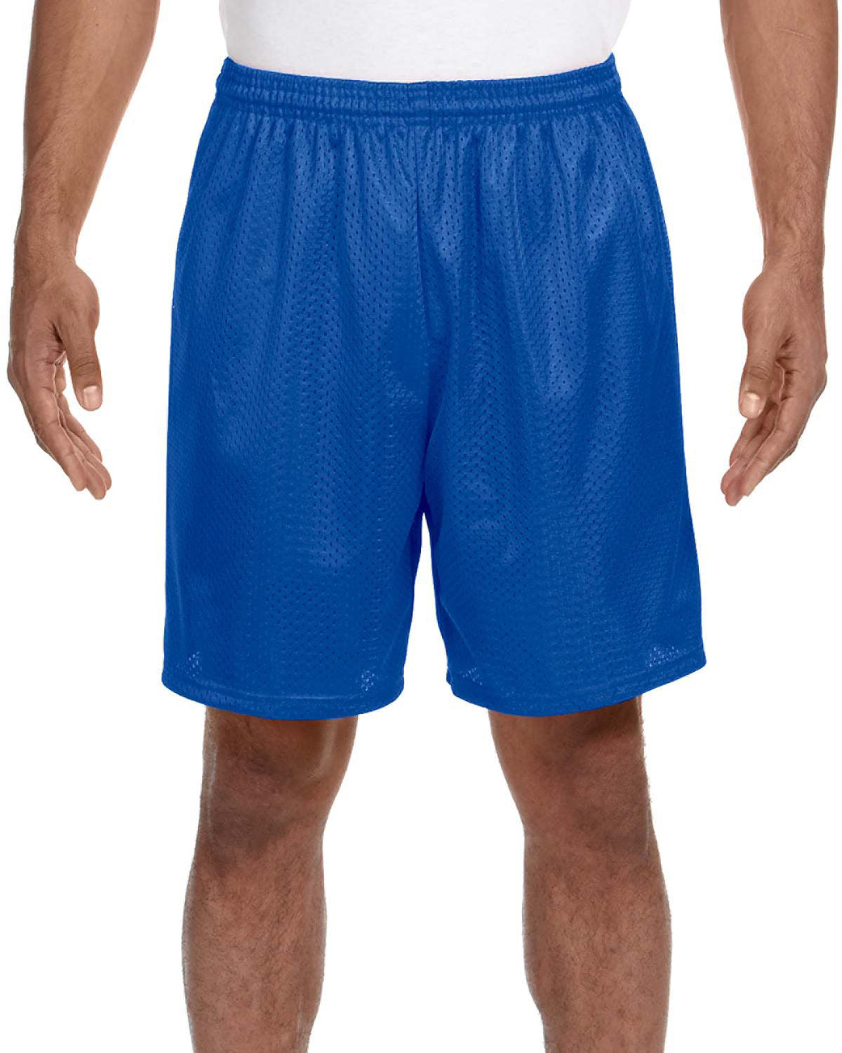 A4 Adult Seven Inch Inseam Mesh Short: Breathable Performance