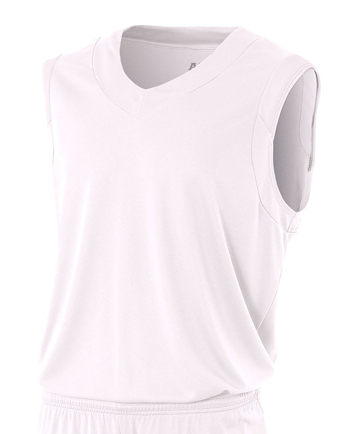 Youth Moisture Management V Neck Muscle Shirt
