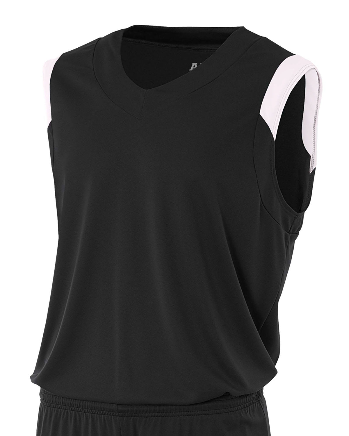 Youth Moisture Management V Neck Muscle Shirt