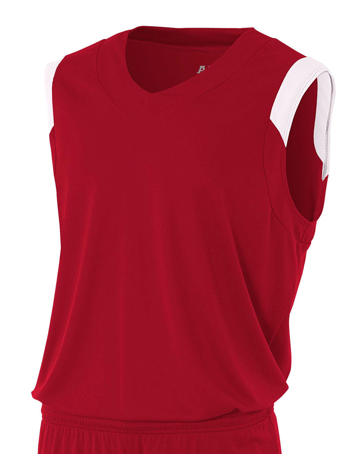 Youth Moisture Management V Neck Muscle Shirt