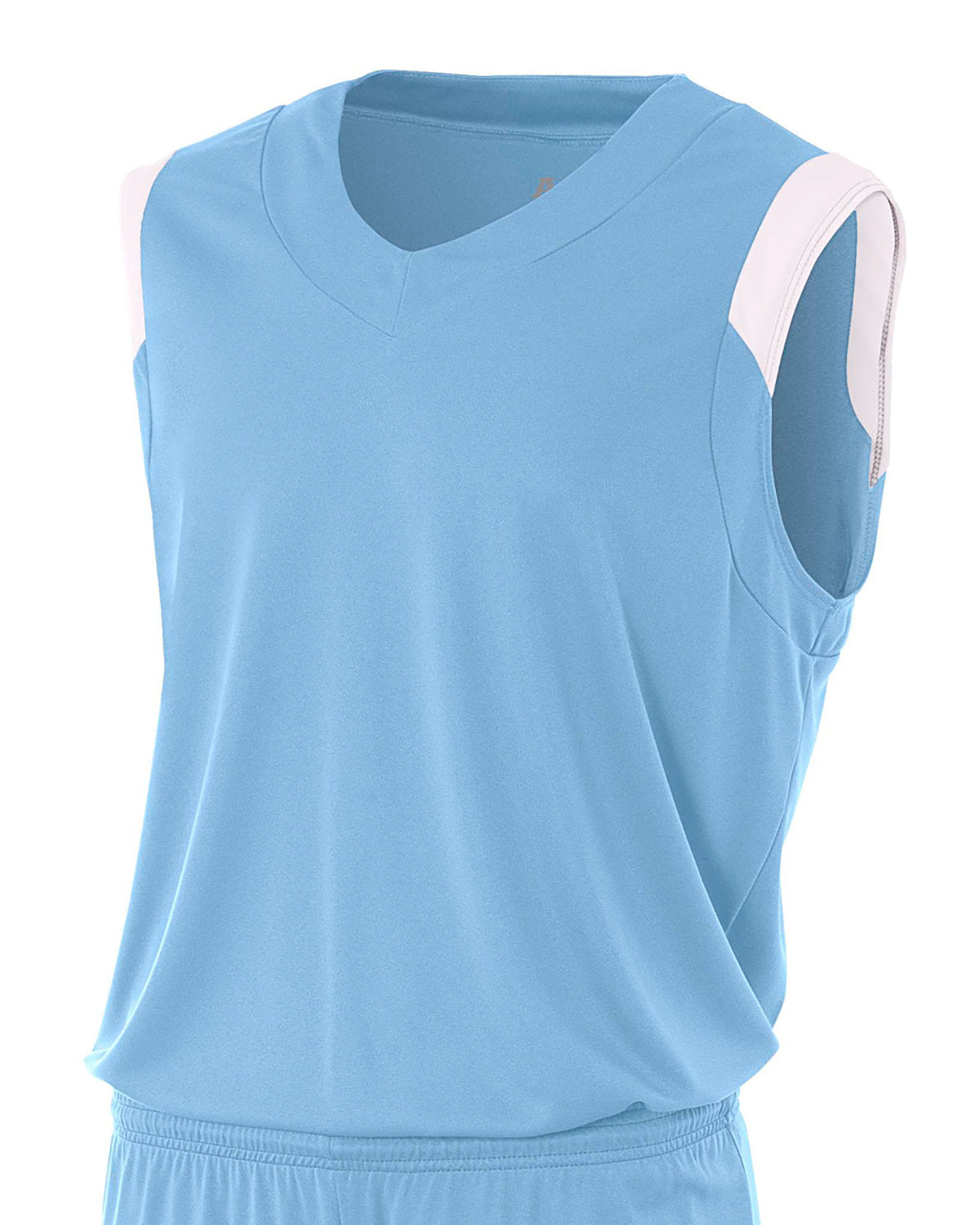 Youth Moisture Management V Neck Muscle Shirt