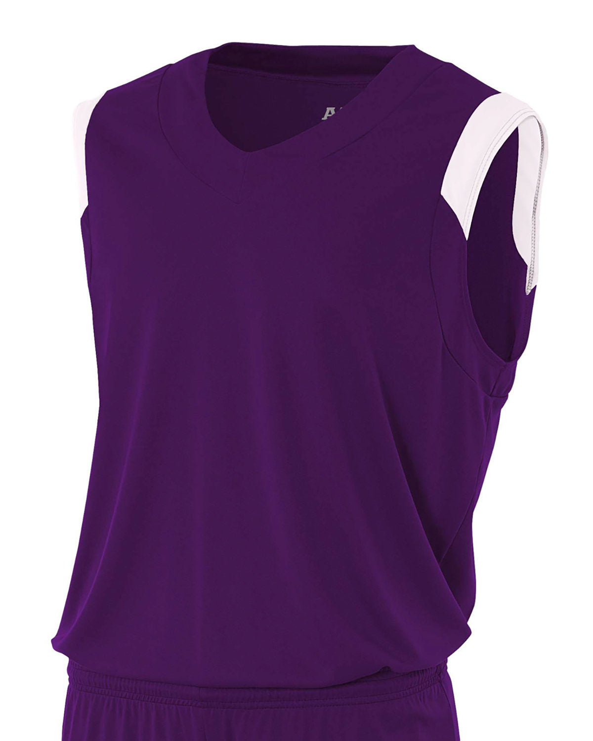 Youth Moisture Management V Neck Muscle Shirt