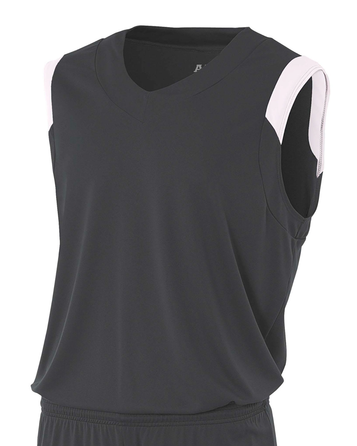 Youth Moisture Management V Neck Muscle Shirt