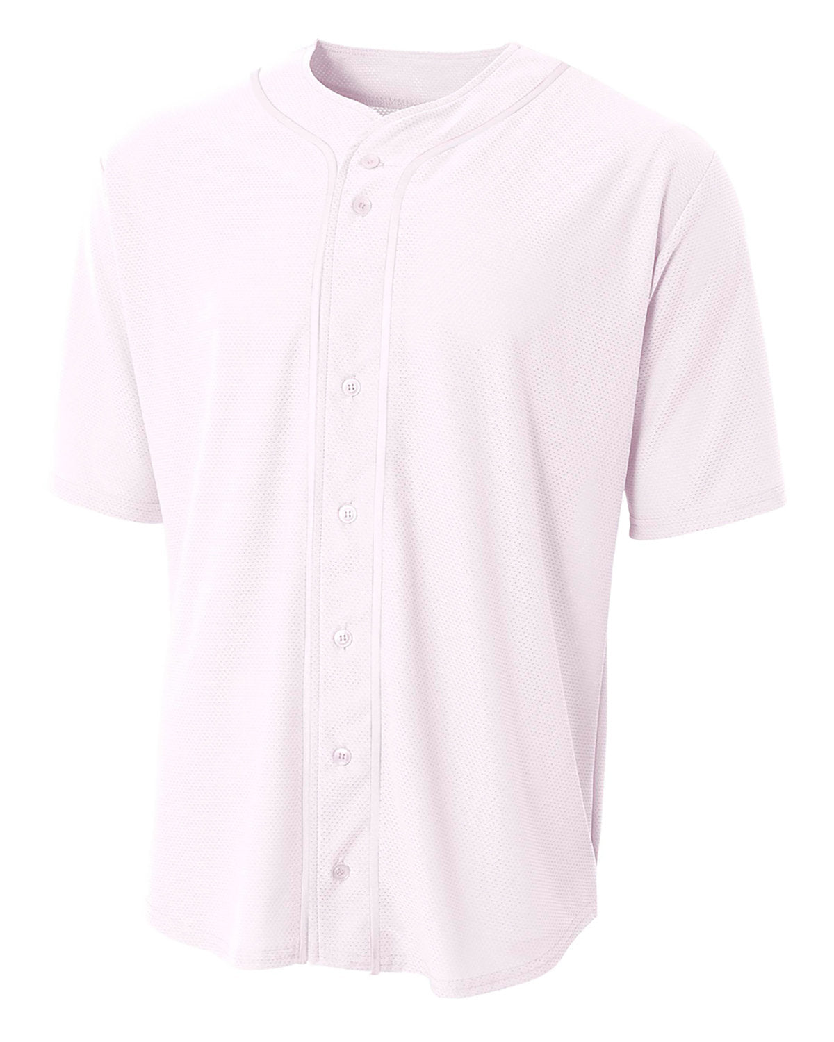Youth Short Sleeve Full Button Baseball Jersey