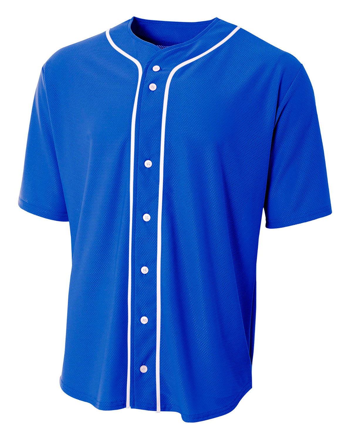 Youth Short Sleeve Full Button Baseball Jersey