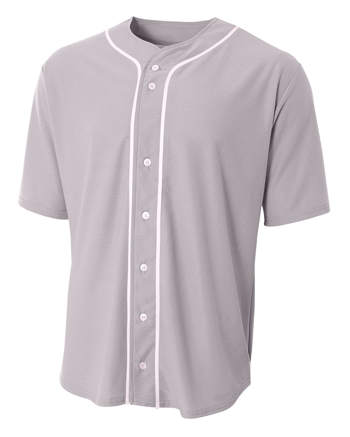 Youth Short Sleeve Full Button Baseball Jersey