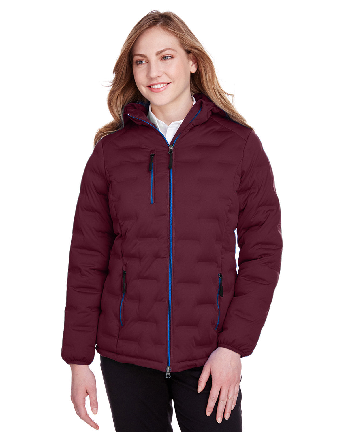 Elevate Your Winter Look with the North End Ladies' Loft Puffer Jacket
