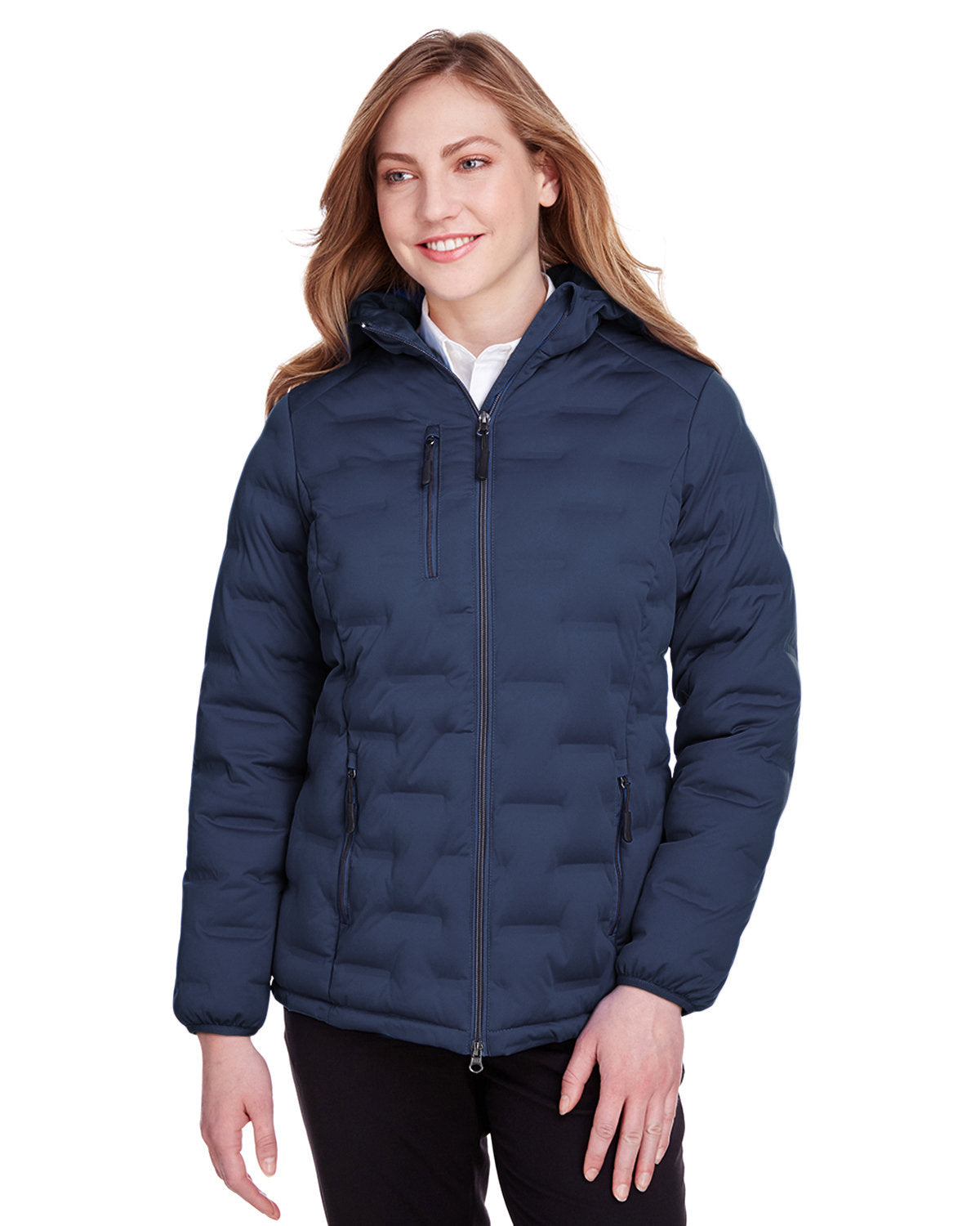 Elevate Your Winter Look with the North End Ladies' Loft Puffer Jacket