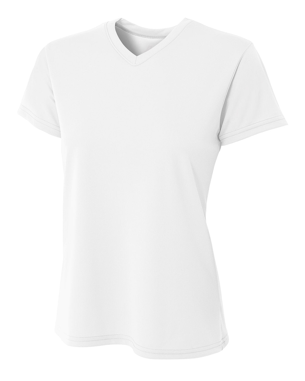 A4 Ladies' Sprint Performance V-Neck T-Shirt: Elegance in Motion