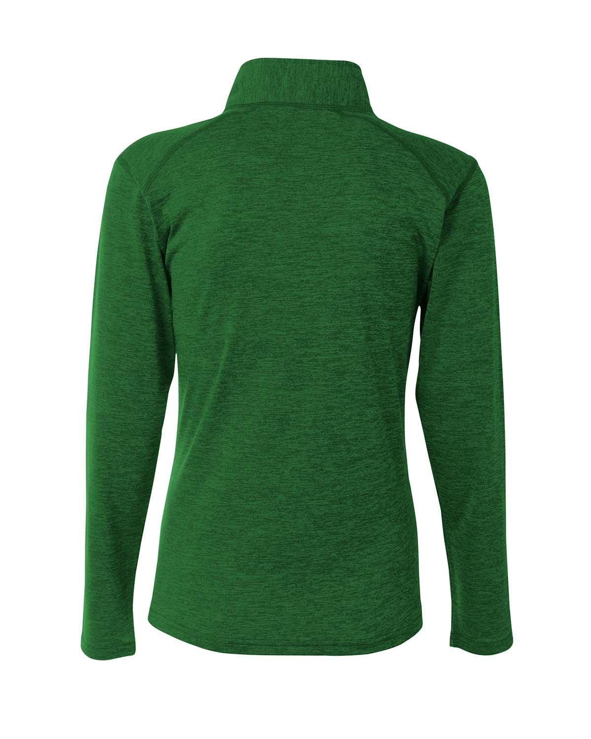 Ladies' Tonal Space-Dye Quarter-Zip - Apparel Globe