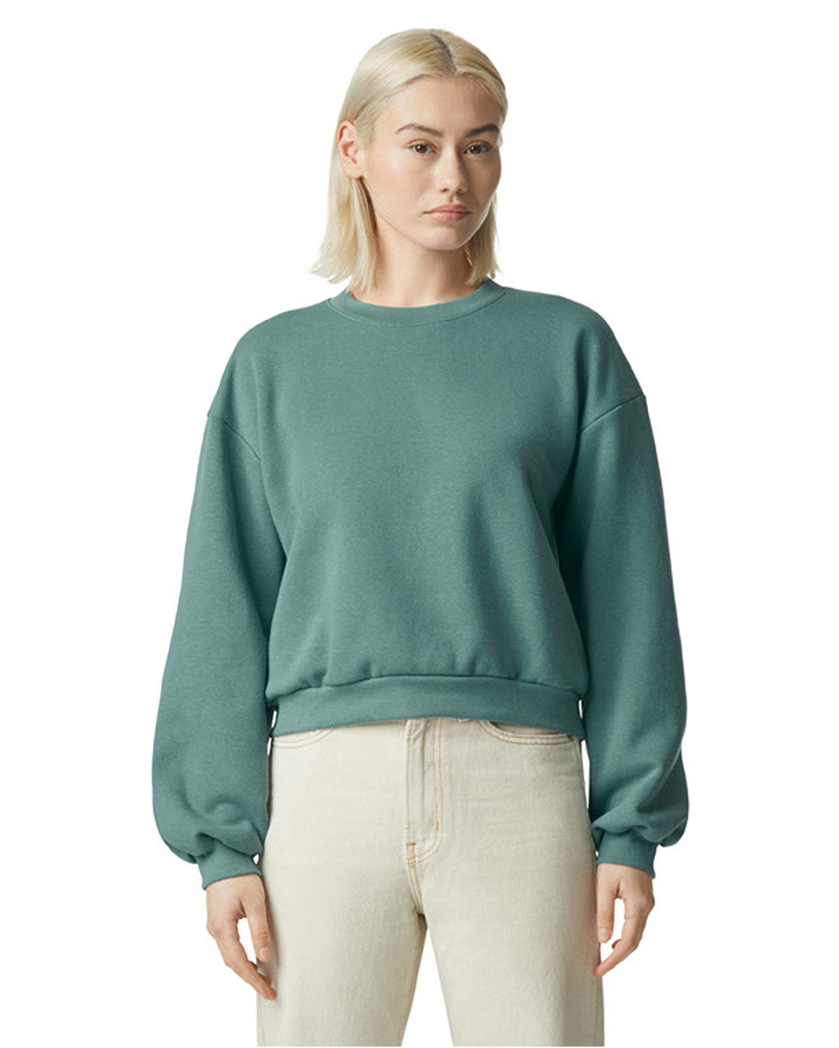 American Apparel Ladies' ReFlex Fleece Crewneck Sweatshirt: Redefining Cozy Chic