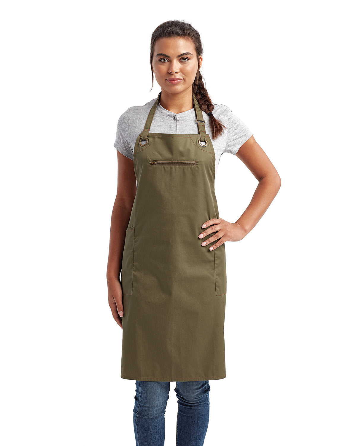 Artisan Elegance: Unveiling the 'Barley' Sustainable Bib Apron from the Artisan Collection by Reprime