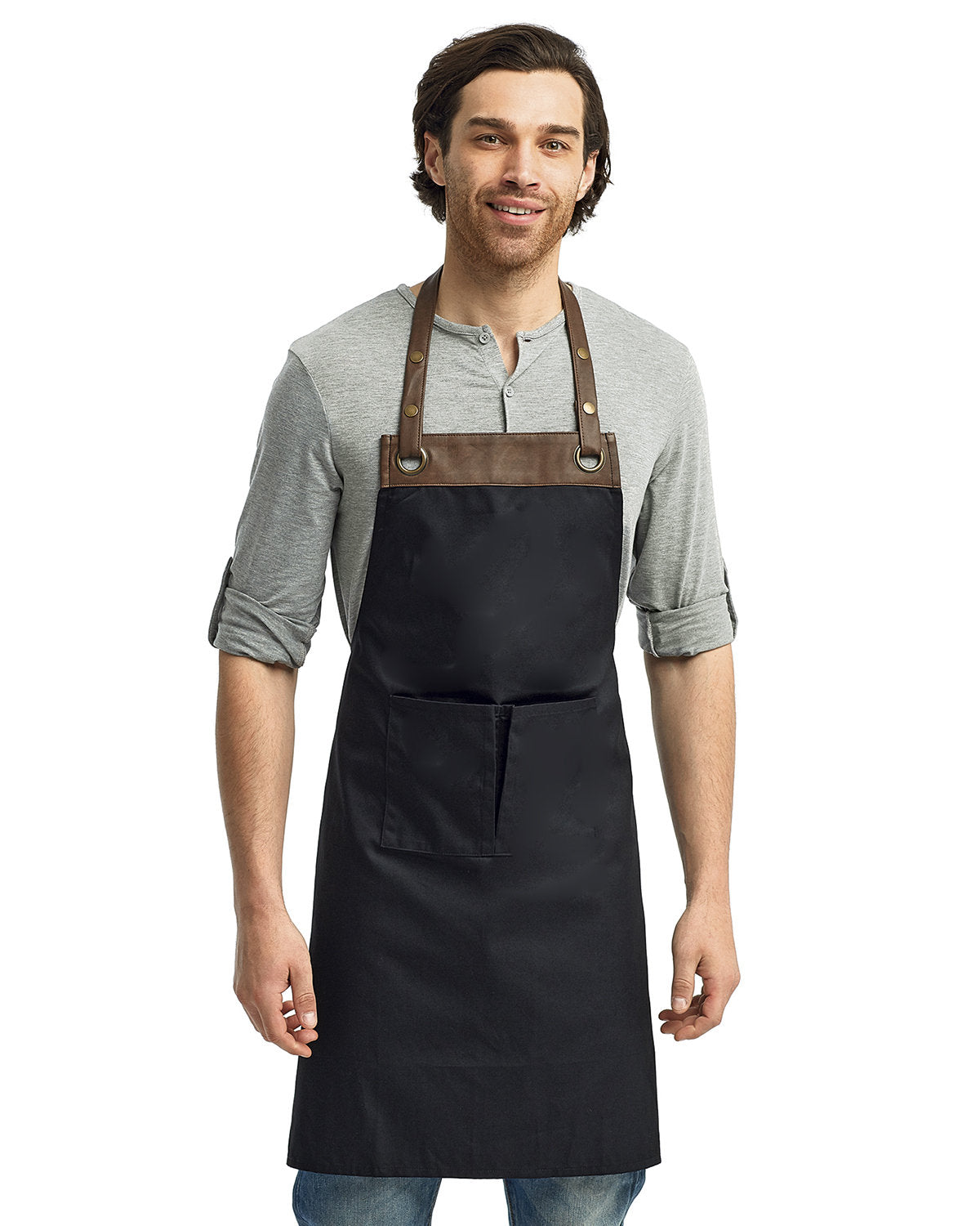 Artisan Essence: The Espresso Bib Apron from the Artisan Collection by Reprime