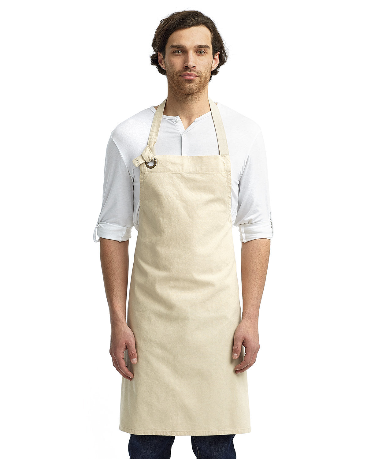 Artisan Craftsmanship: The Unisex Calibre Heavy Cotton Canvas Bib Apron from the Artisan Collection by Reprime
