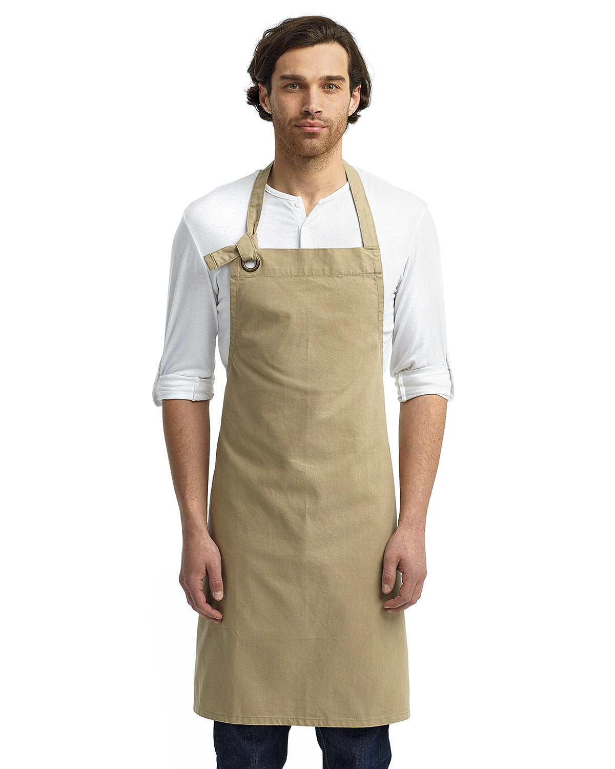 Artisan Craftsmanship: The Unisex Calibre Heavy Cotton Canvas Bib Apron from the Artisan Collection by Reprime