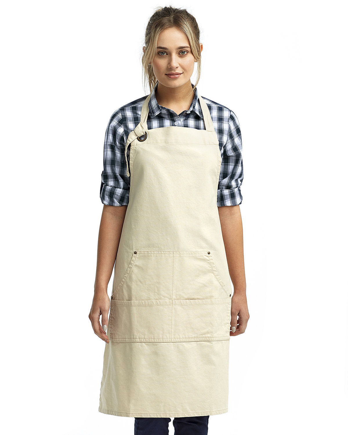 Artisan Signature: The 'Calibre' Heavy Cotton Canvas Pocket Apron from the Artisan Collection by Reprime