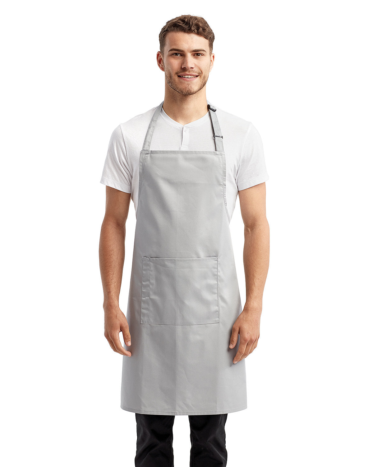 Artisan Harmony: The Unisex 'Colours' Sustainable Pocket Bib Apron from the Artisan Collection by Reprime