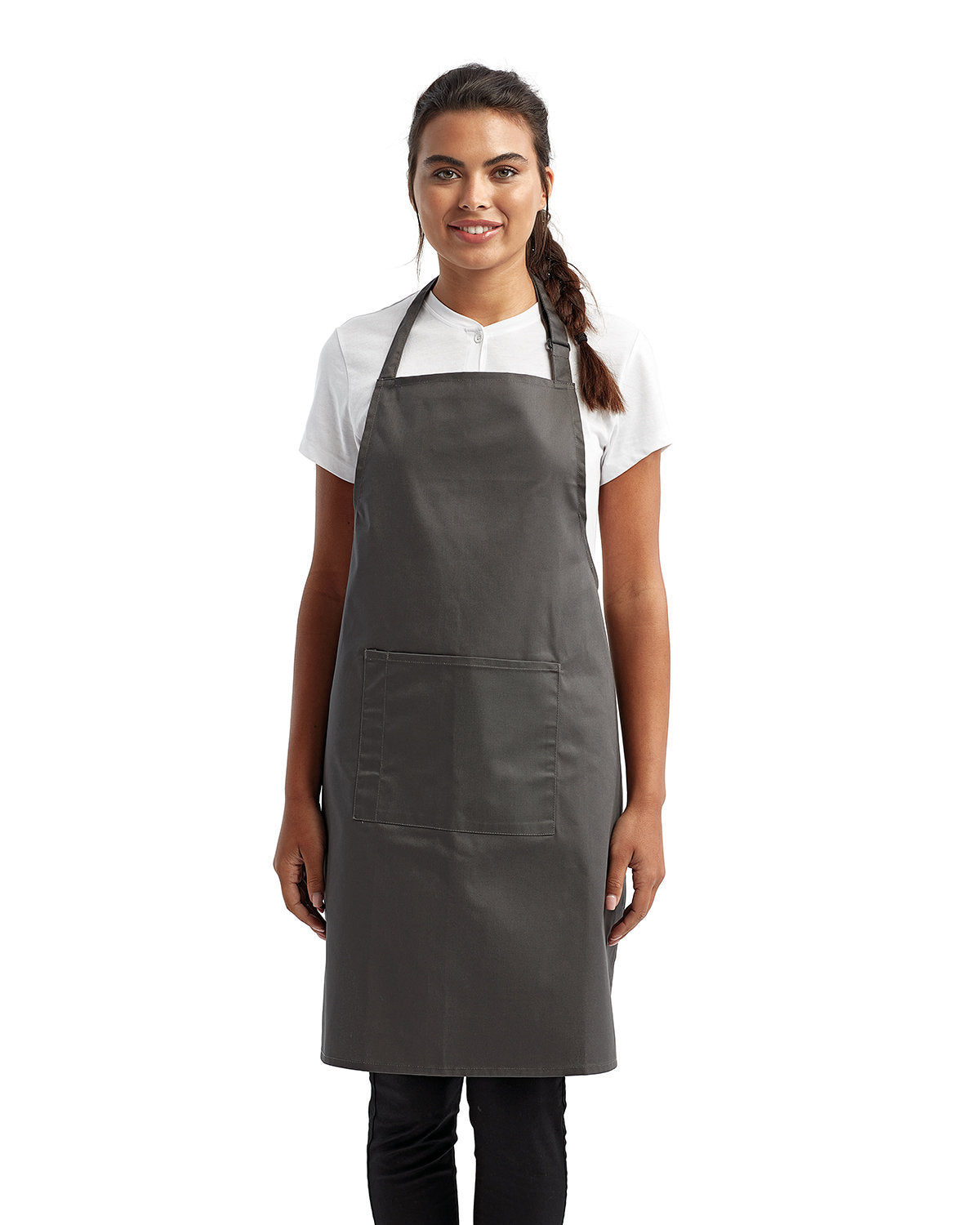 Artisan Harmony: The Unisex 'Colours' Sustainable Pocket Bib Apron from the Artisan Collection by Reprime