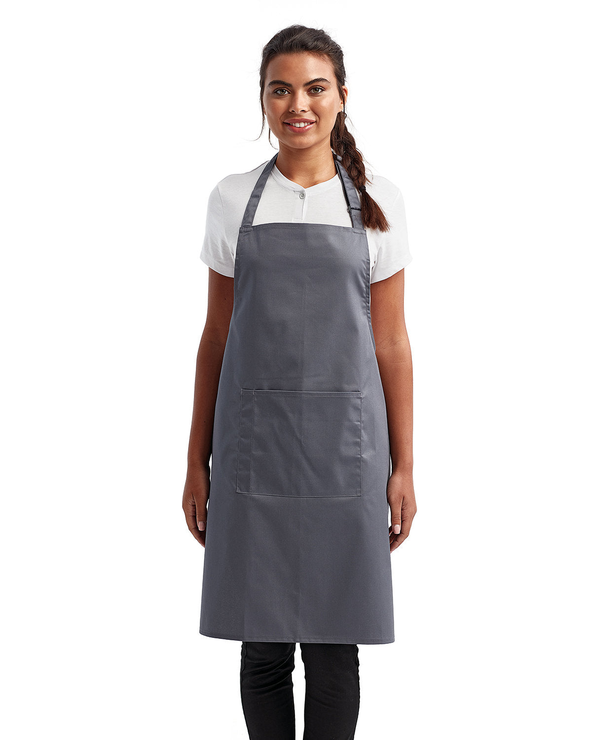 Artisan Harmony: The Unisex 'Colours' Sustainable Pocket Bib Apron from the Artisan Collection by Reprime