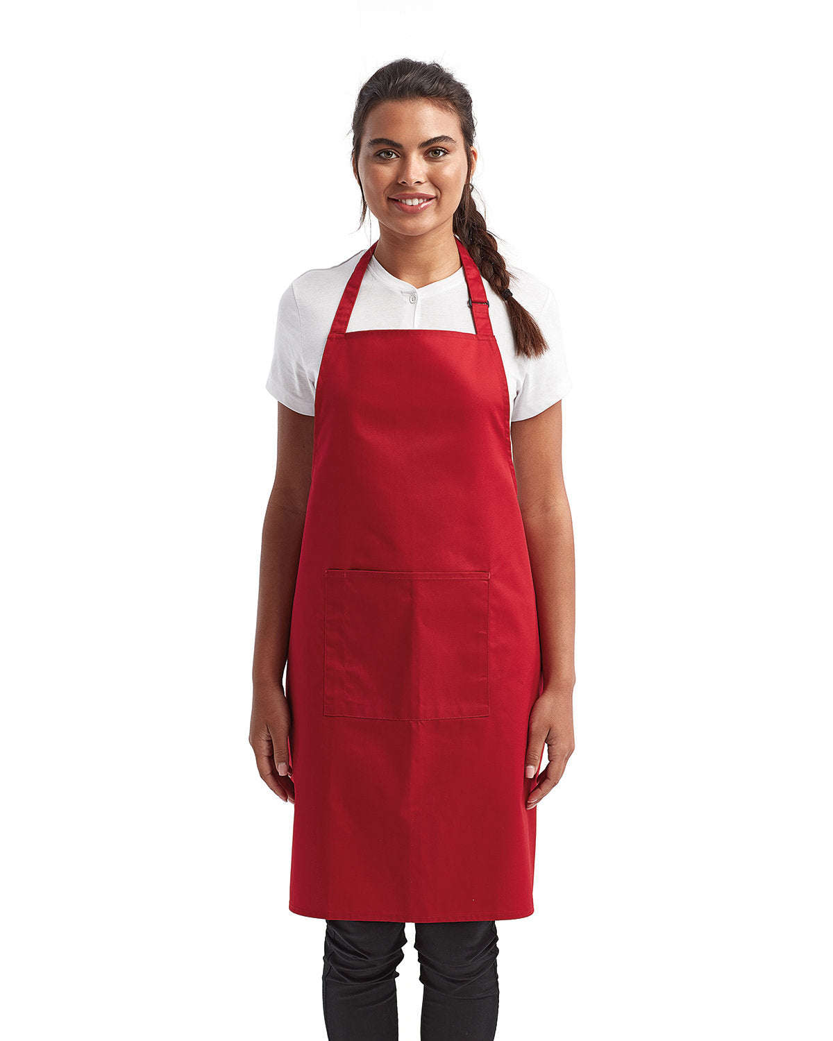 Artisan Harmony: The Unisex 'Colours' Sustainable Pocket Bib Apron from the Artisan Collection by Reprime