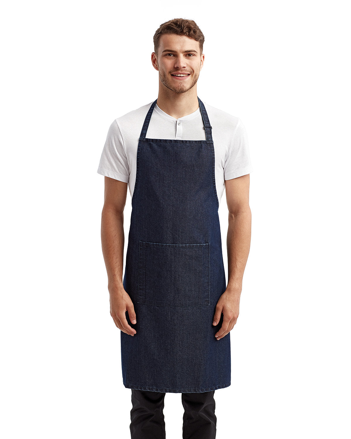 Artisan Harmony: The Unisex 'Colours' Sustainable Pocket Bib Apron from the Artisan Collection by Reprime