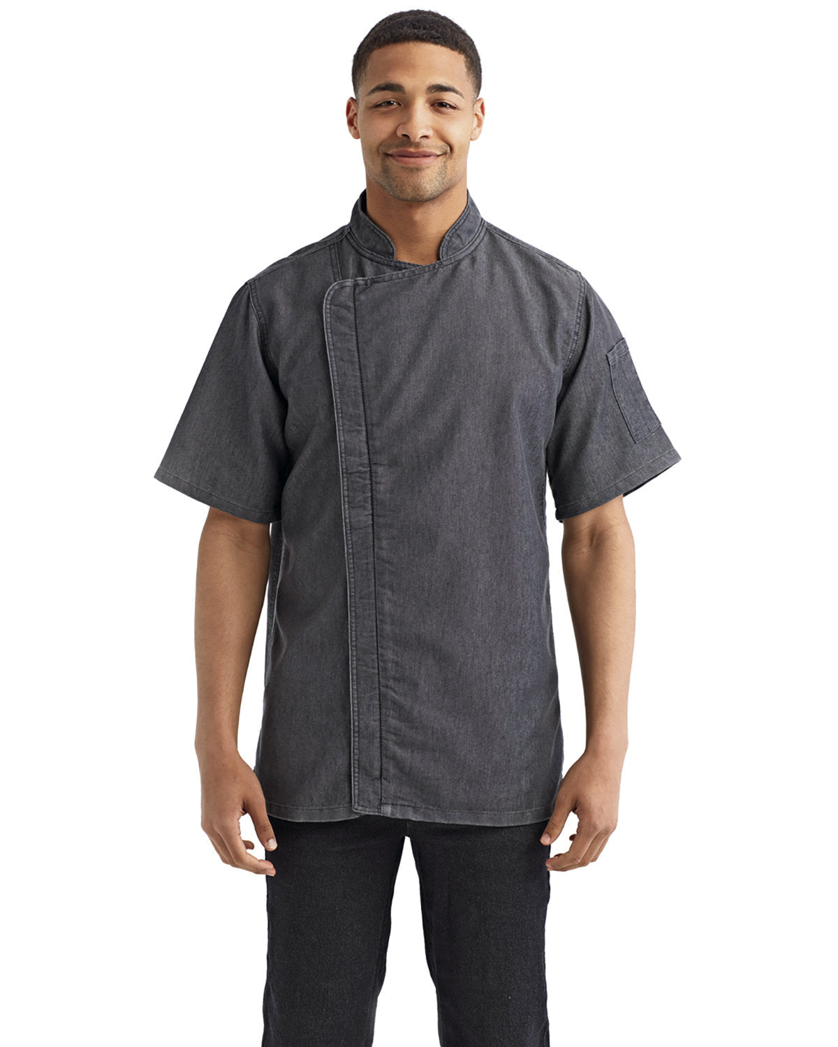 Artisan Essence: The Unisex Zip-Close Short Sleeve Chef's Coat from the Artisan Collection by Reprime